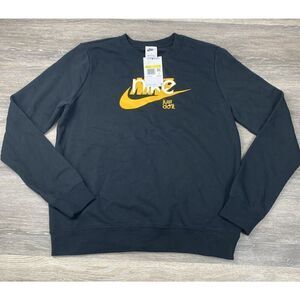 Nike Sportswear Club Fleece French Terry Crew Neck Sweatshirt Women S FN3628 $70